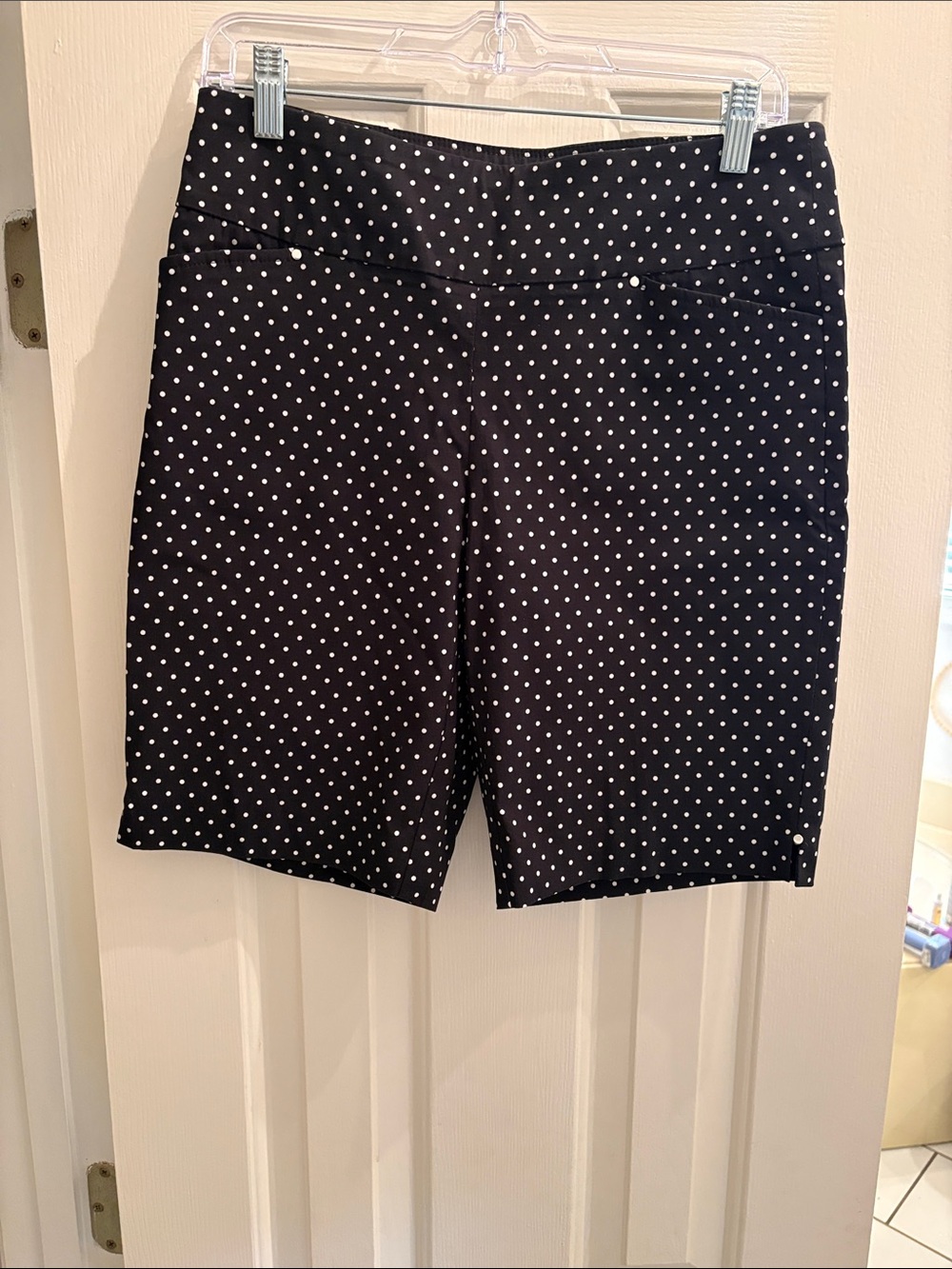 Cato Black & White Polka Dot Women’s Shorts